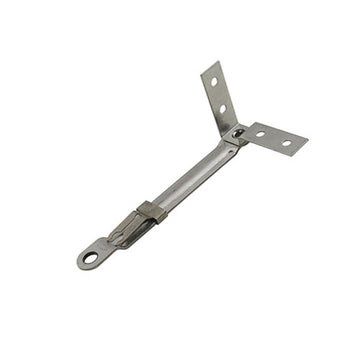 Connect Arm Assembly With Bracket 5-23/64" - Stainless Steel